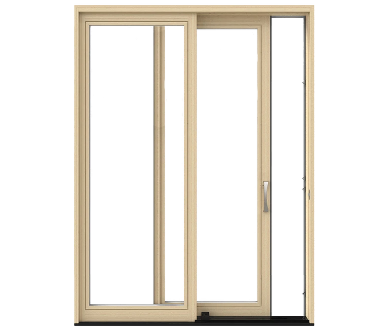 Quincy PELLA® LIFESTYLE SERIES Wood Sliding Patio Doors